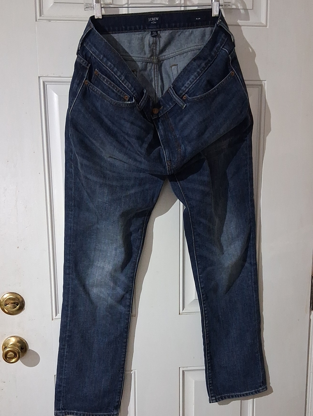J. Crew Men’s Indigo Straight Jeans
